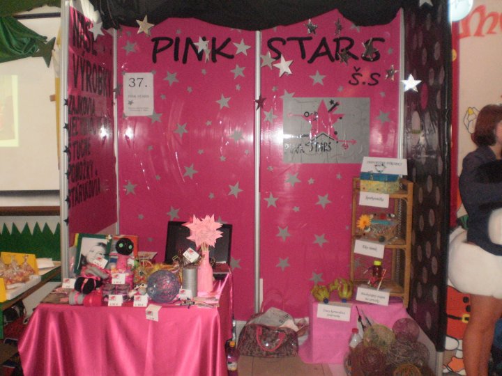 stánok Pink Stars